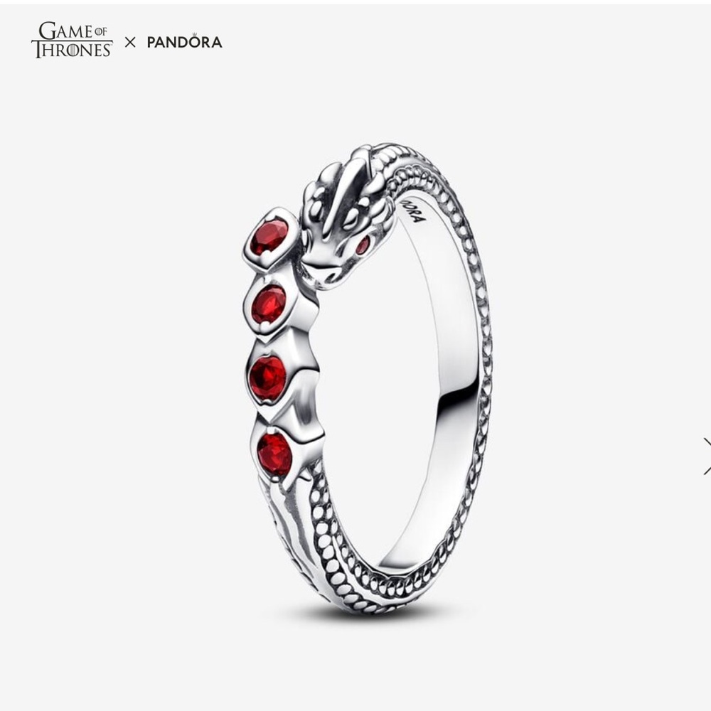 Game of Thrones Dragon Sparkling Ring